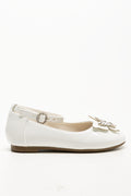 Ankle Strap Pumps White (1)