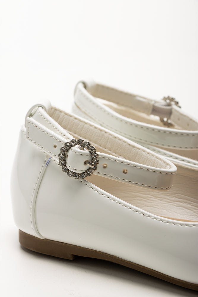Ankle Strap Pumps White (3)