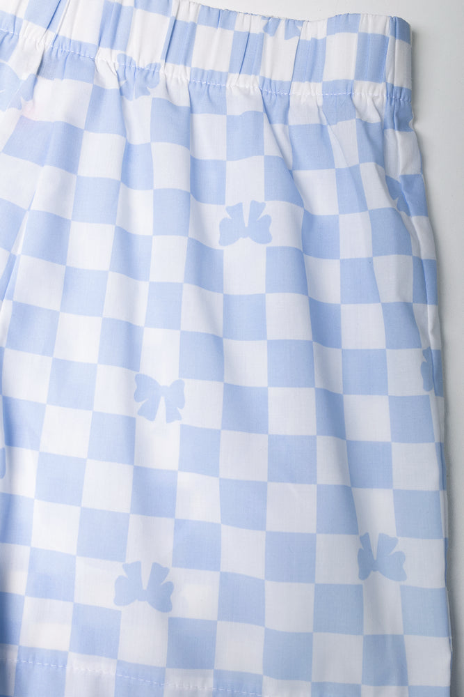 Besties Short Pyjama Set Blue (2)