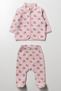 Micro Fleece Set Pink