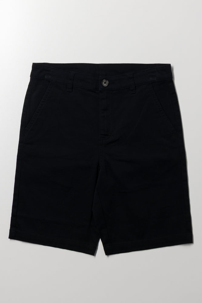 Chino Shorts Black