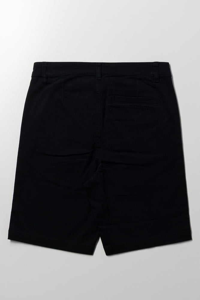 Chino Shorts Black (2)