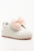 Bow Sneakers White (1)