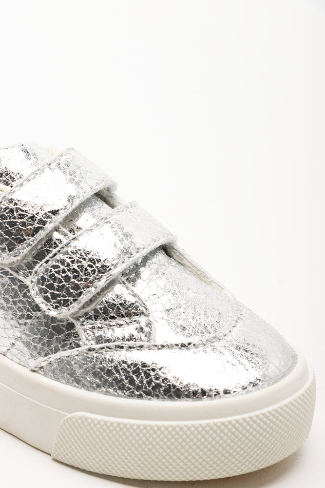 Metallic Sneakers Silver (2)