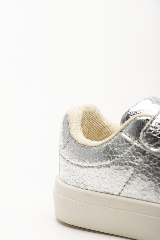 Metallic Sneakers Silver (3)