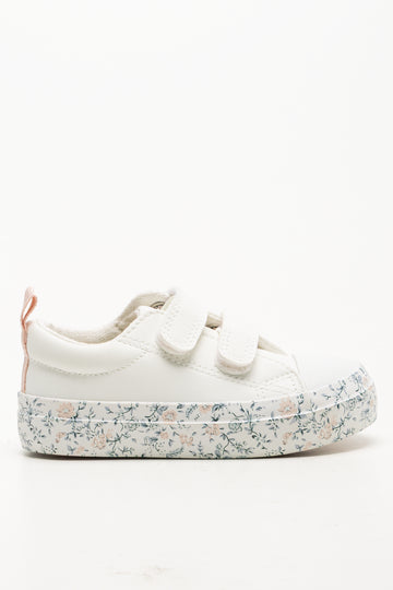 Flower Sneakers White