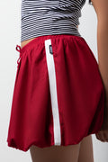 Bubble Skirt Burgundy (1)