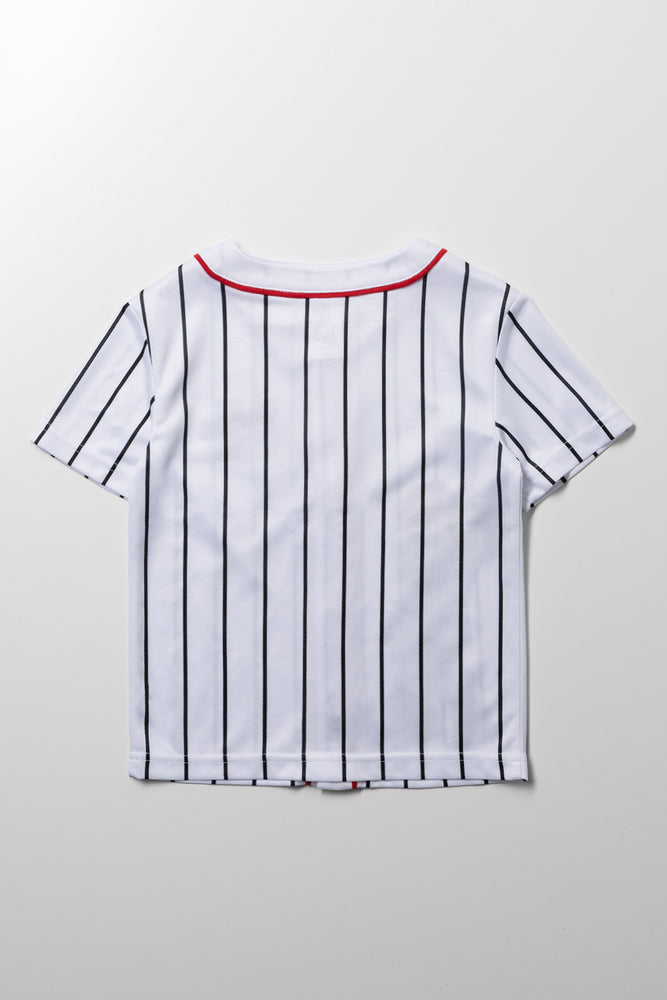 Mickey Mouse Baseball Top White (2)