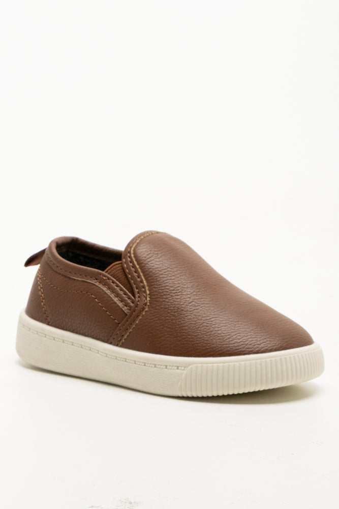 Slip On Sneaker Tan (1)