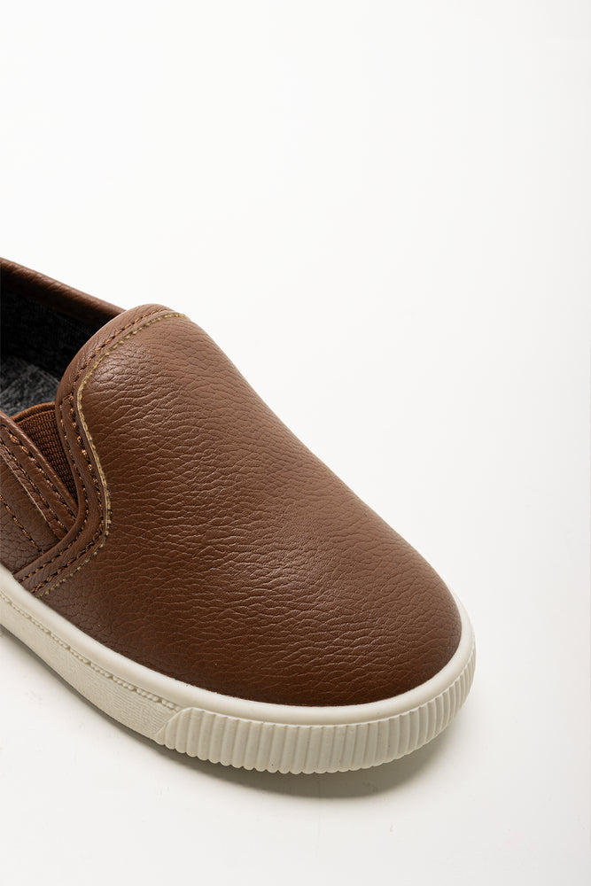 Slip On Sneaker Tan (2)