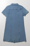 ackermans denim dresses Veronica Beard Akerman Zip Mini Dress