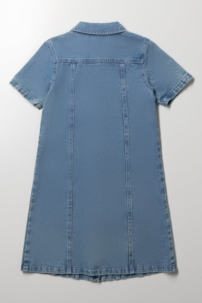 Lilo And Stitch Utility Denim Dress Blue | Dresses & Jumpsuits | Ackermans Lilo And Stitch Utility Denim Dress Blue | Dresses & Jumpsuits | Ackermans
