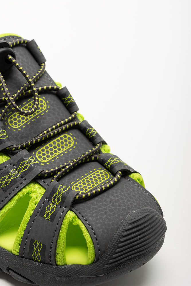 Closed Adventure Sandals Grey (2)