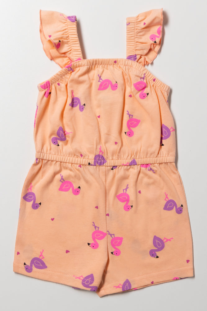 Shorts Jumpsuit Peach