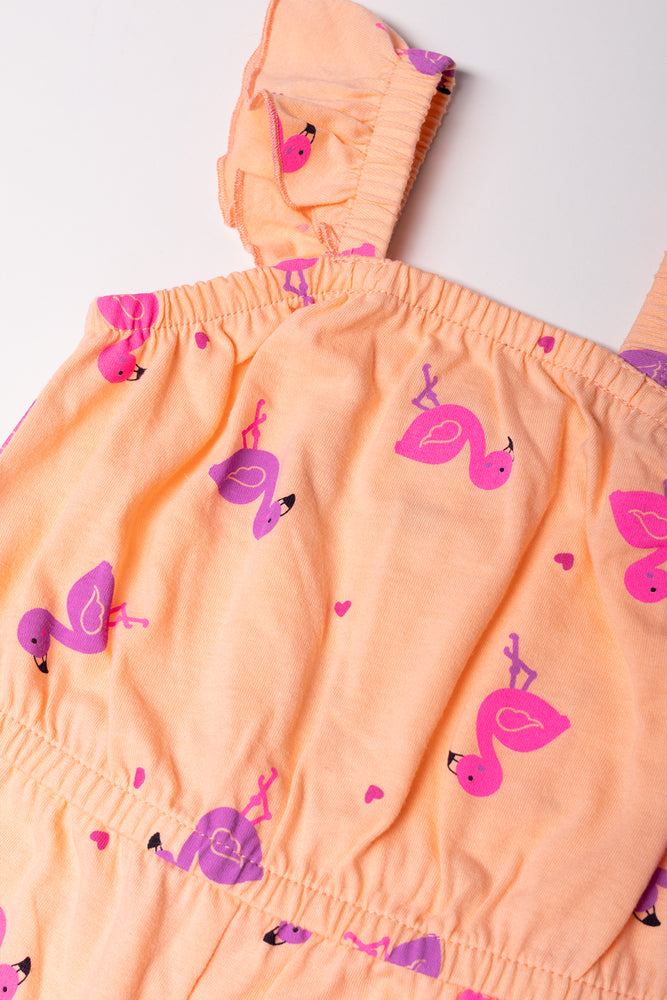 Shorts Jumpsuit Peach