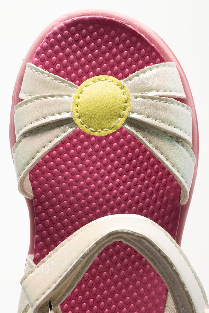 Light Up Sandals Pink And Gold (4)