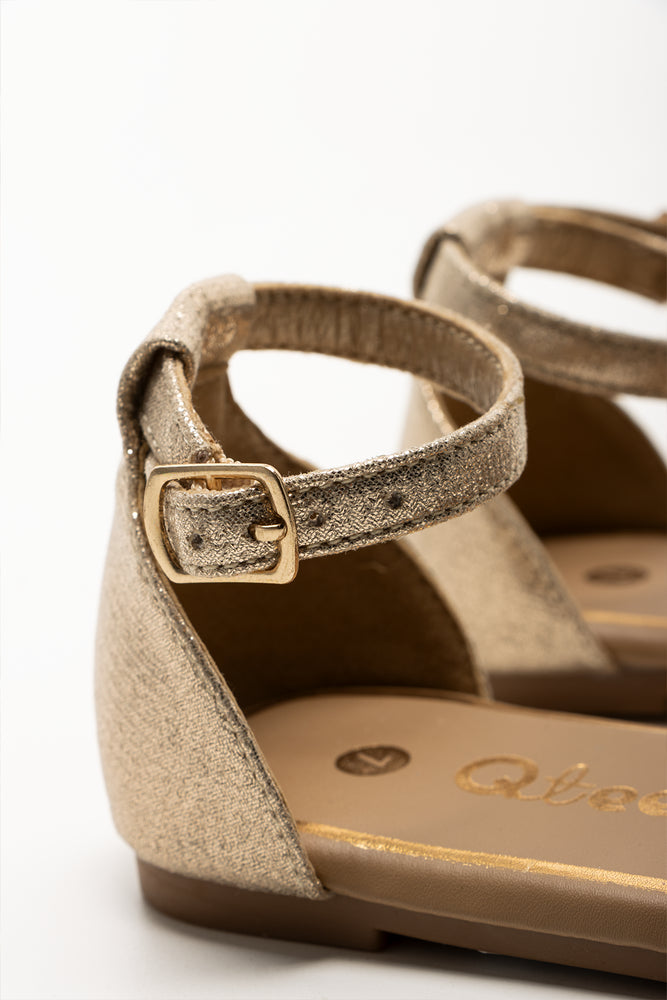 Bow Sandals Gold (3)
