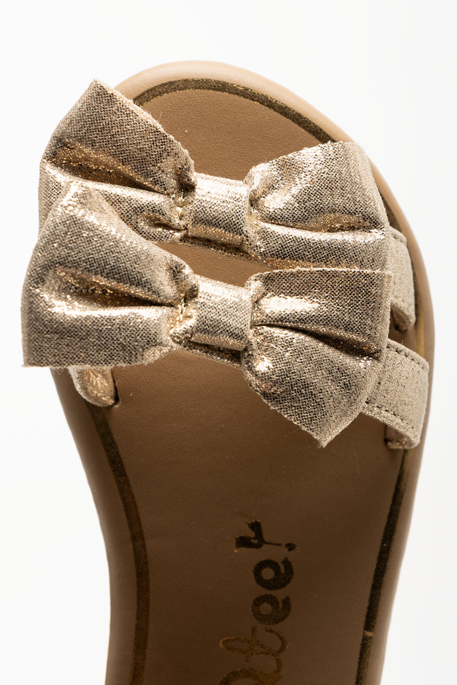 Bow Sandals Gold (4)