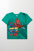 Spider-Man Short Sleeve T-Shirt Green