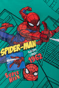 Spider-Man Short Sleeve T-Shirt Green (1)