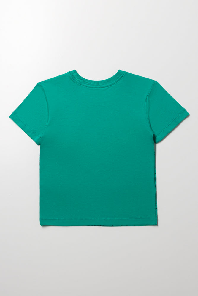 Spider-Man Short Sleeve T-Shirt Green (2)