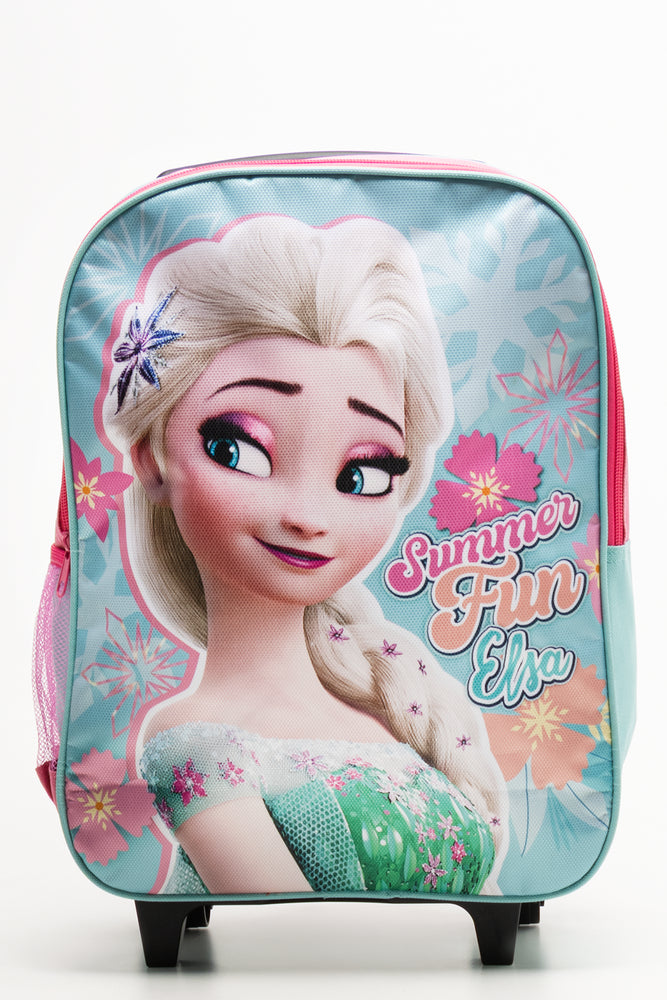Frozen Trolley Bag Backpack Turquoise