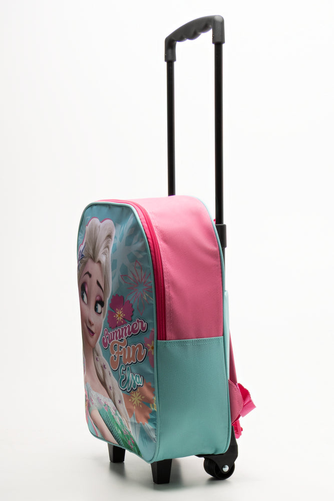Frozen Trolley Bag Backpack Turquoise