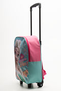 Frozen Trolley Bag Backpack Turquoise (1)