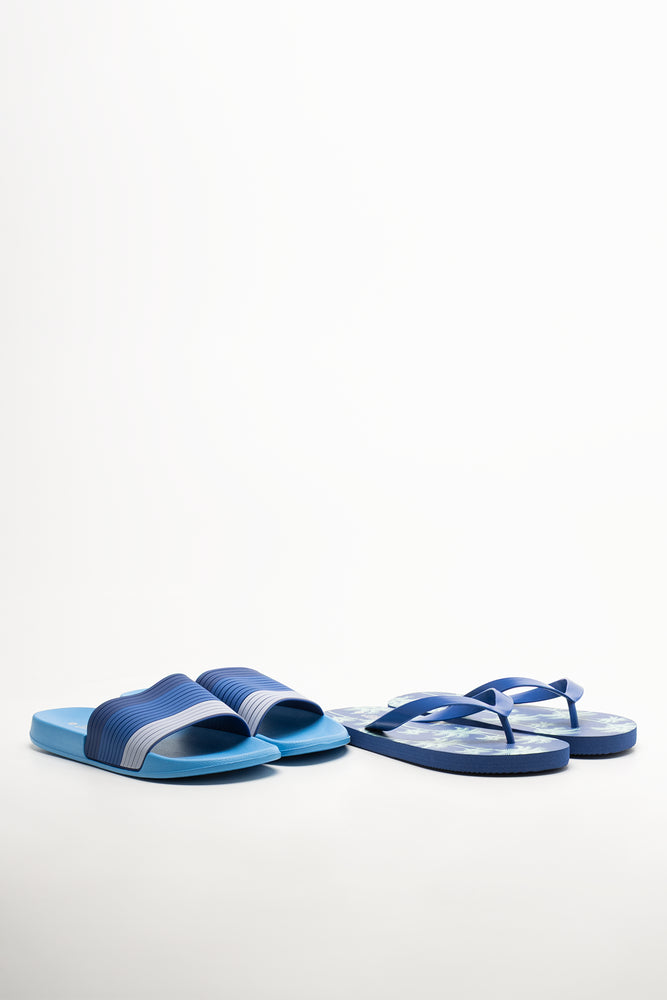 2 Pack Sandals Blue