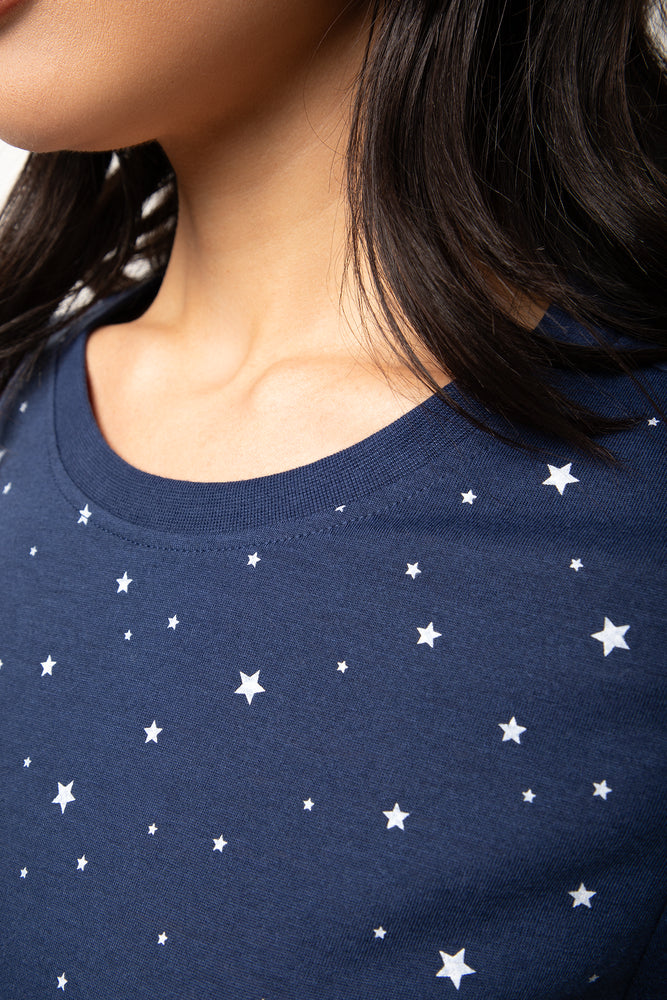 Capri Pyjama Set Navy (3)
