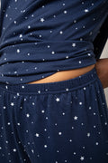 Capri Pyjama Set Navy (4)