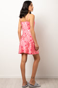 2 Pack Floral Chemises White And Pink (2)