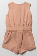 Sleeveless Jumpsuit Pink (2)