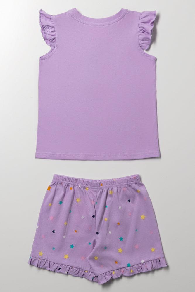 Paw Patrol Short Pyjamas Set Lilac (3)
