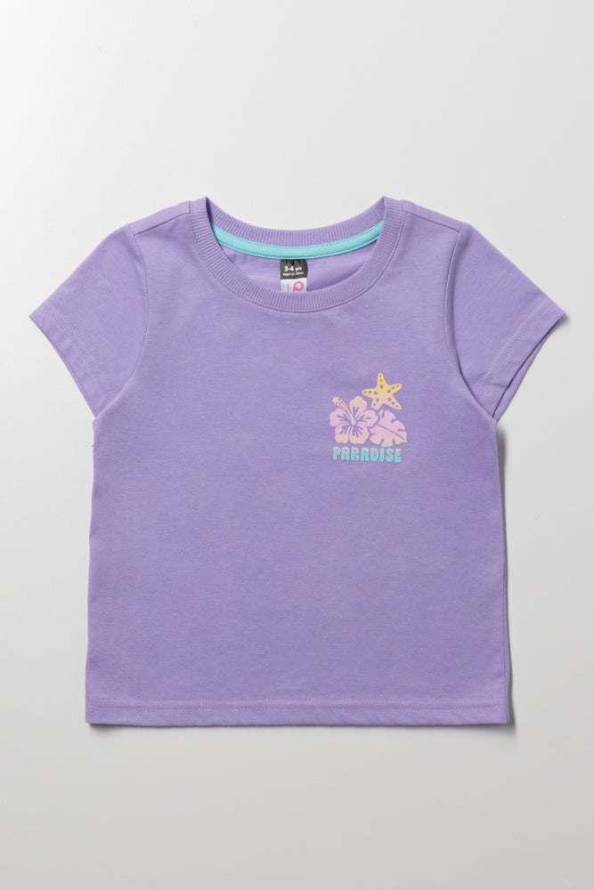 Short Sleeve T-Shirt Purple