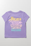 Short Sleeve T-Shirt Purple (2)