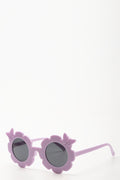 Bucket Hat And Sunglasses Set Purple (2)