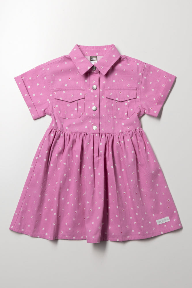 Utility Dress Pink