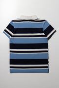 Stripe Golfer Blue (2)