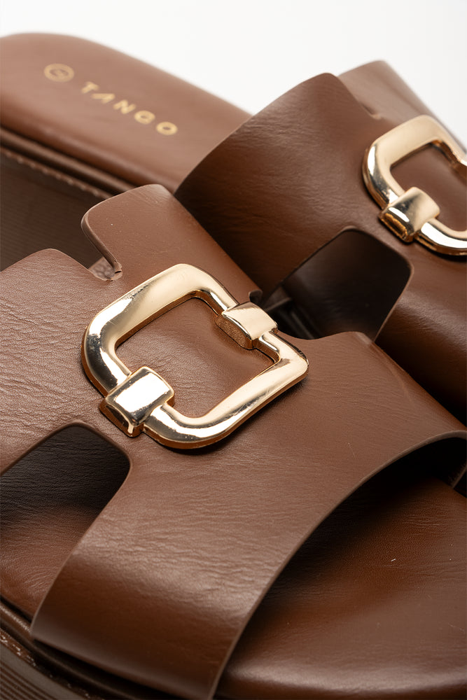 Platform Sandals Brown (2)