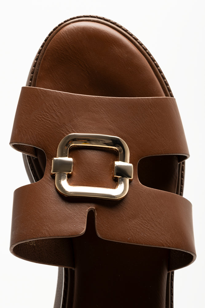 Platform Sandals Brown (4)