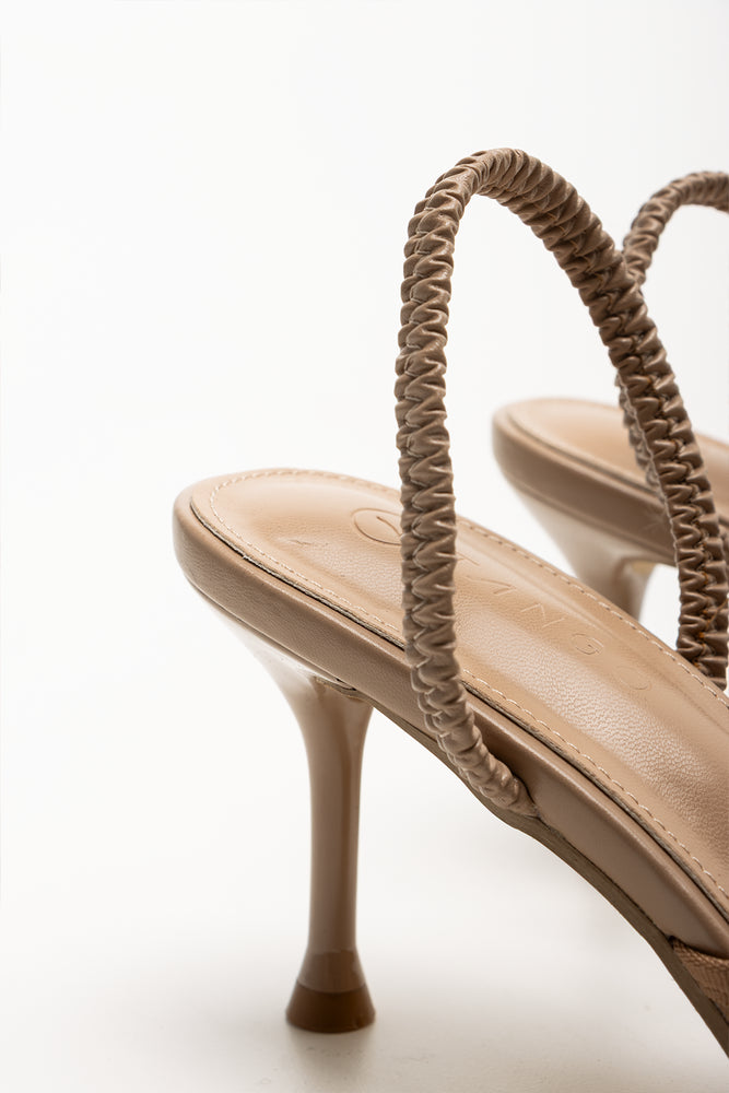 Mesh Pointy Heels Natural (3)