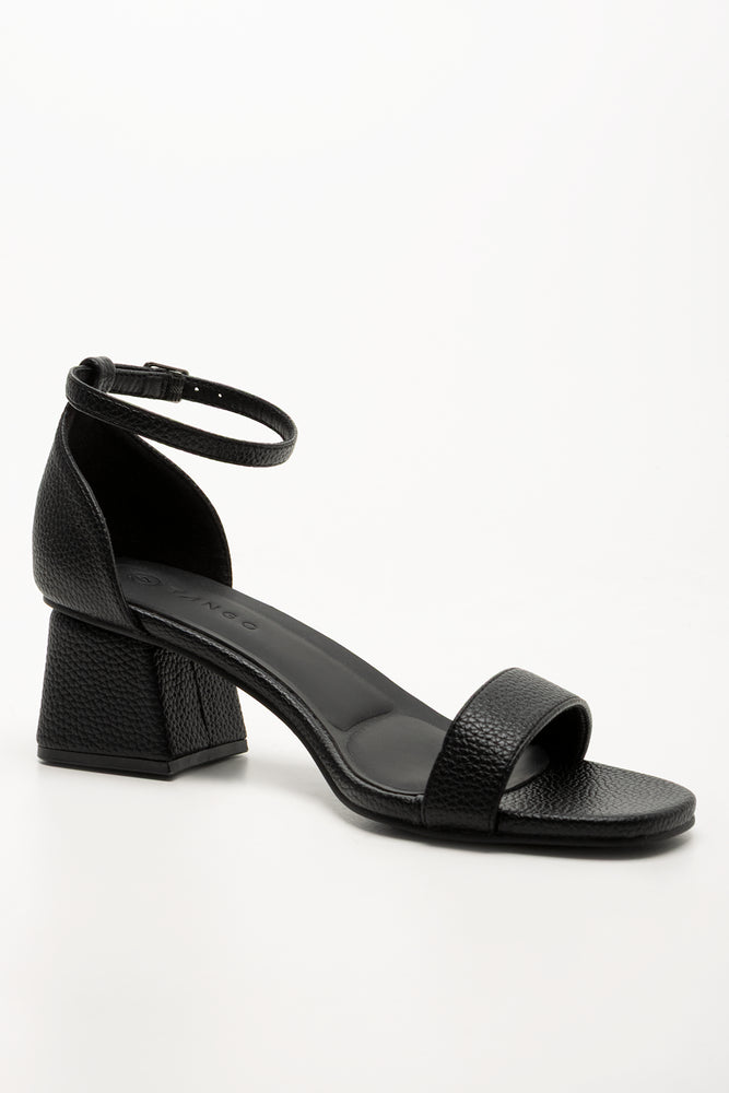 Block Heel Sandals Black (1)