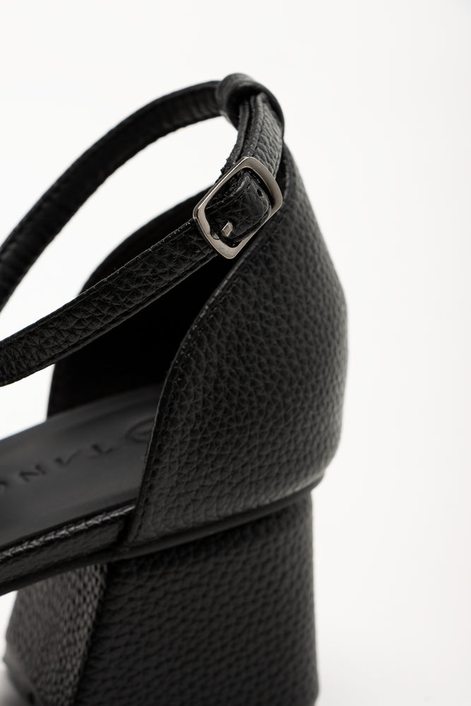 Block Heel Sandals Black (3)