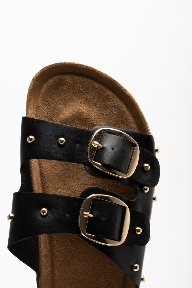 Studded Sandals Black (4)