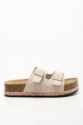 Rope Trim Sandals Natural (1)