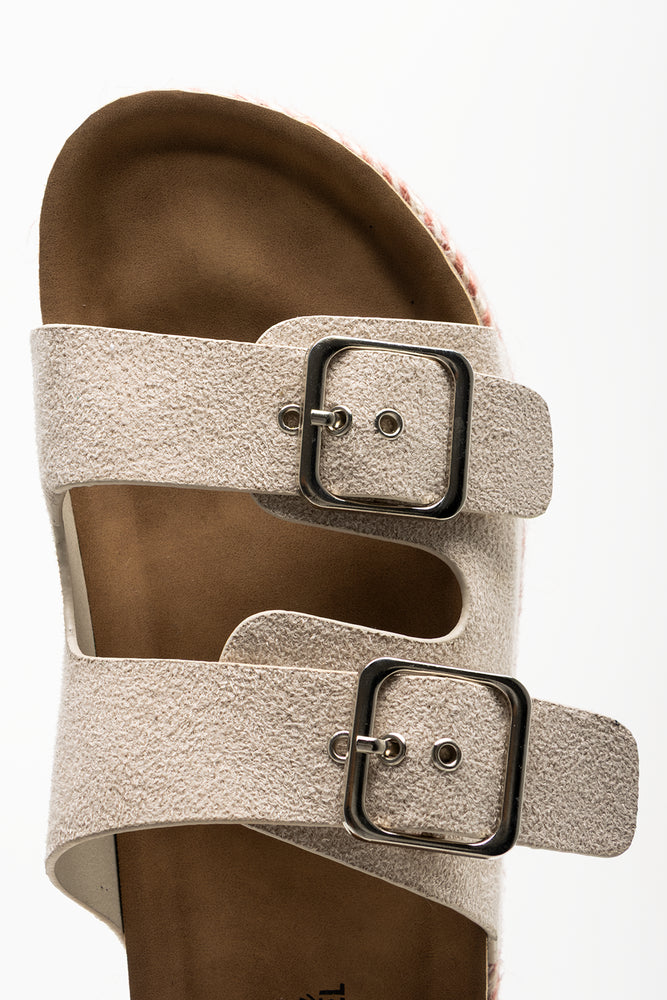 Rope Trim Sandals Natural (4)