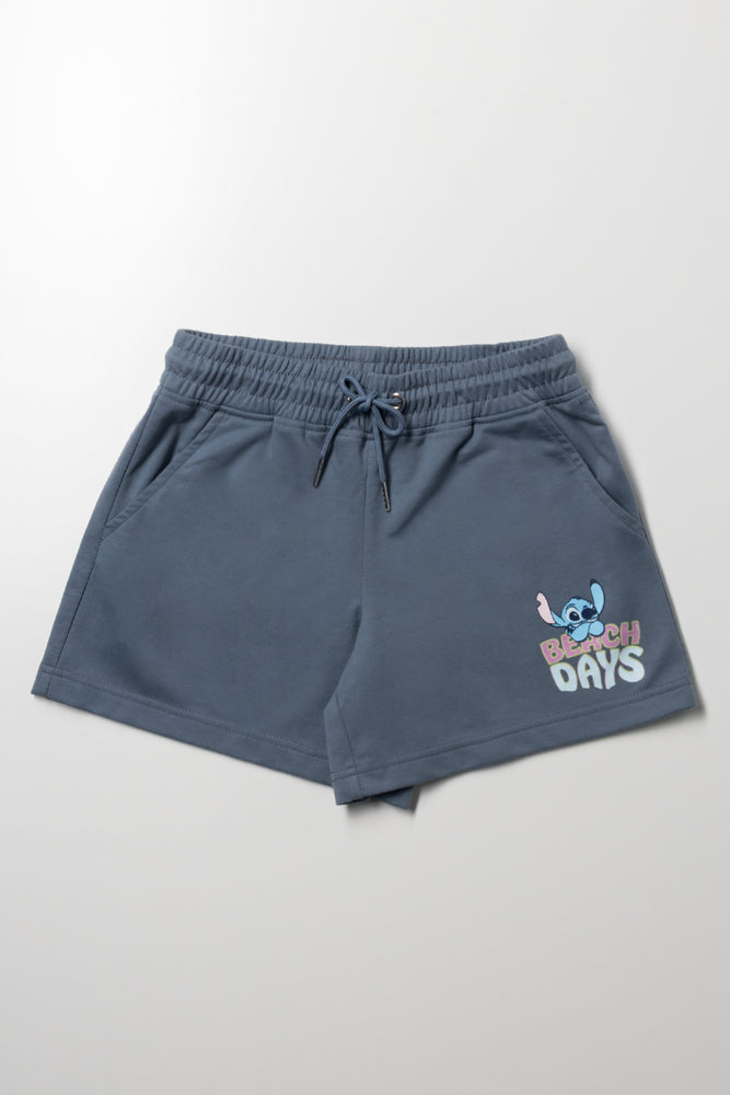 Stitch Shorts Grey