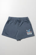 Stitch Shorts Grey