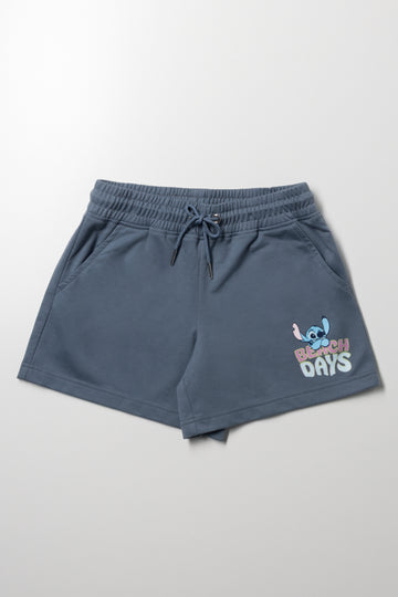 Stitch Shorts Grey